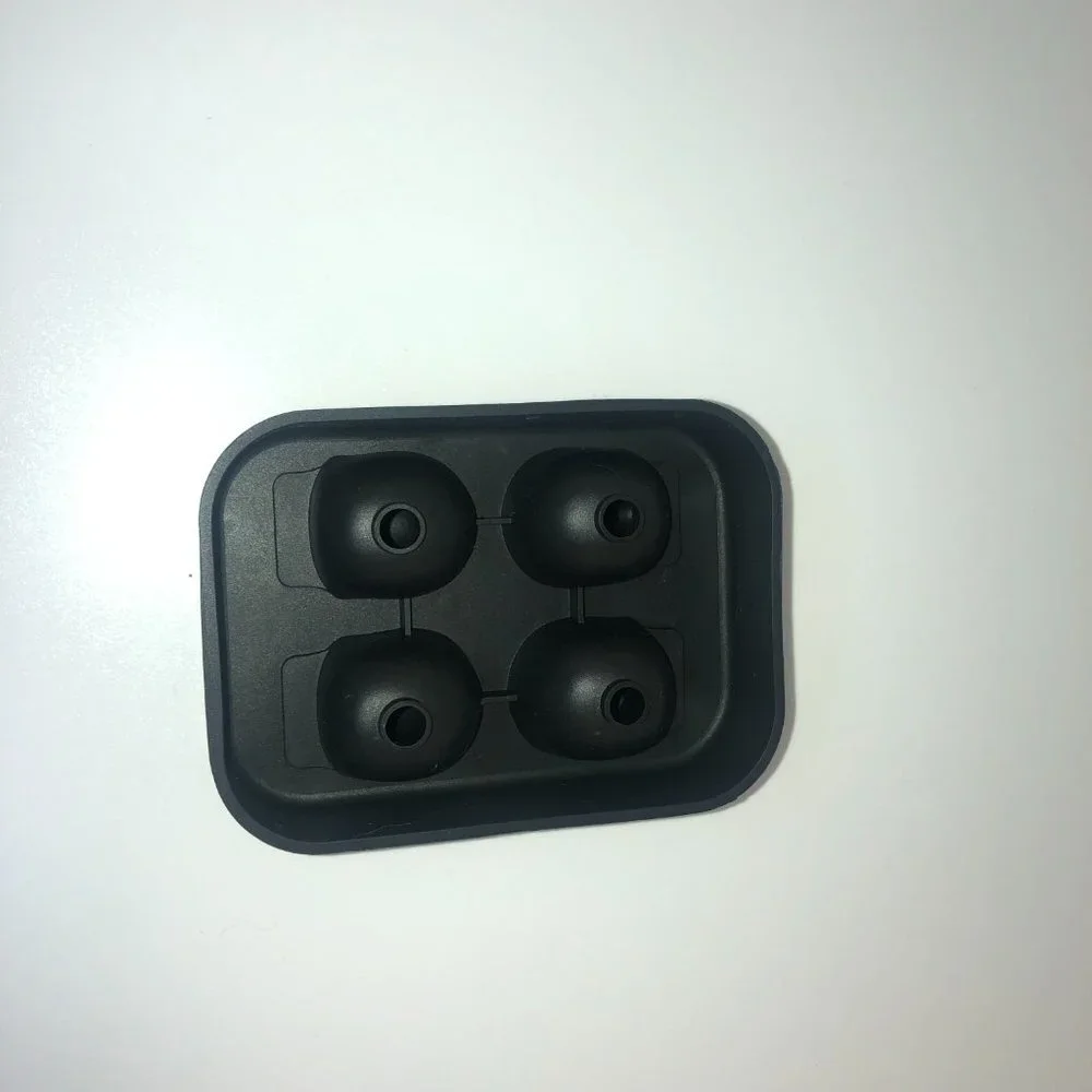 3D Black Skull‎ Ice Cube Tray or Mold Silicone